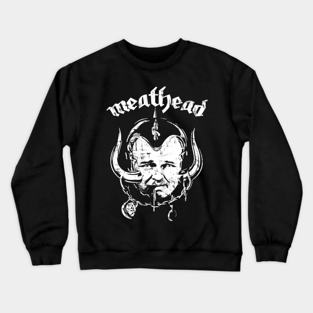 MEATHEAD Crewneck Sweatshirt by joeyjamesartworx